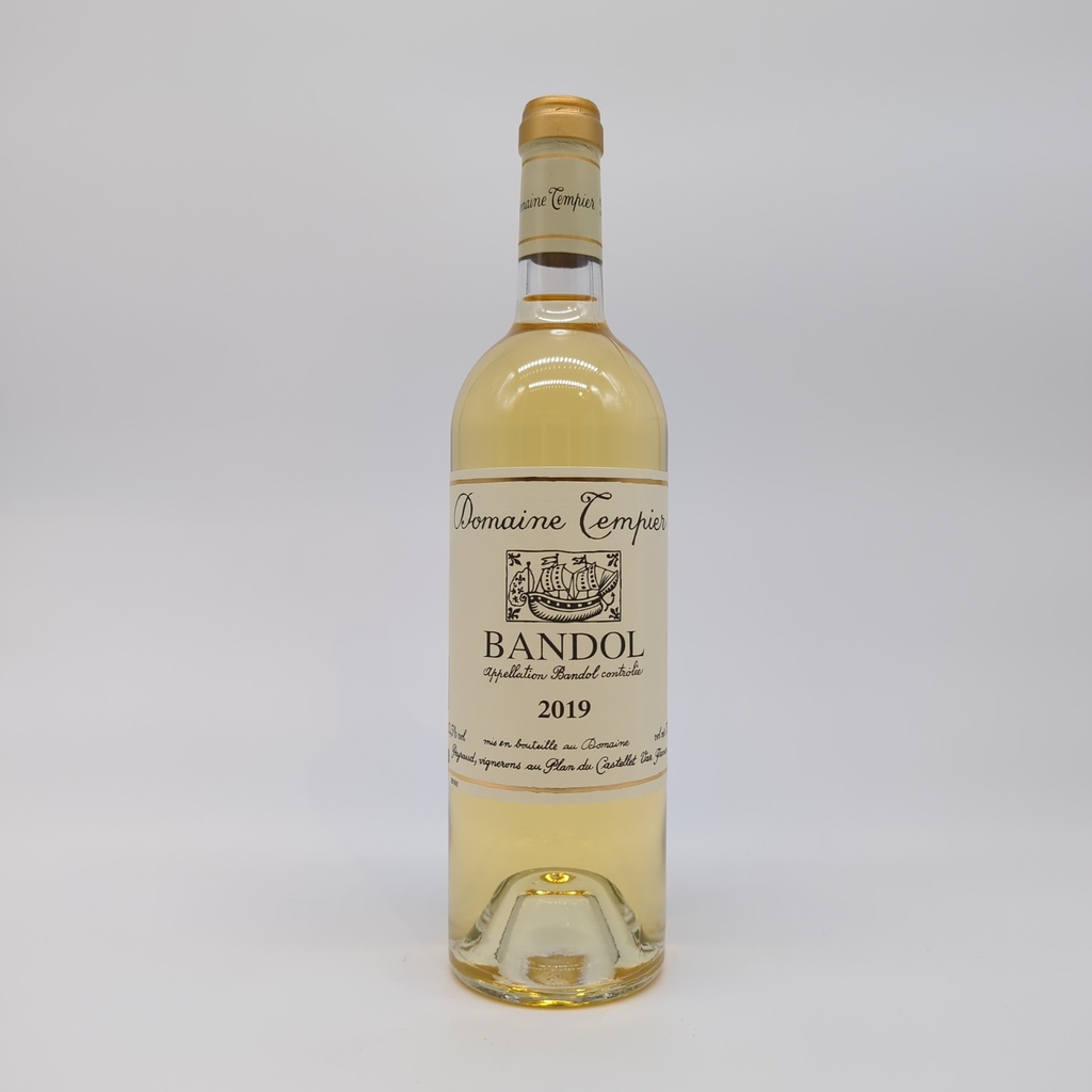 TEMPIER  BANDOL Blanc 2019 75CL