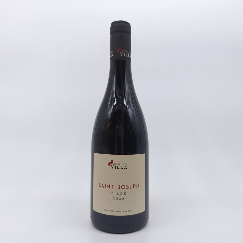 PIERRE JEAN VILLA Saint Joseph rouge tildé 2020 75CL