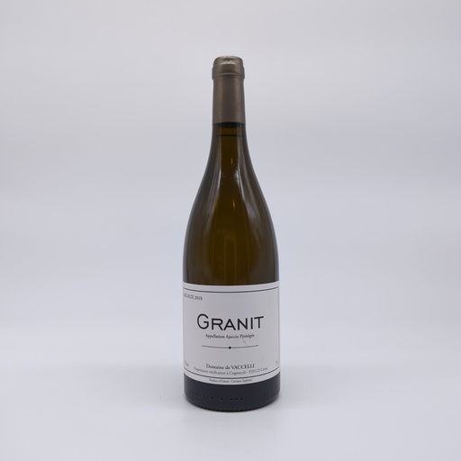 VACCELLI GRANIT Blanc 2018 75CL